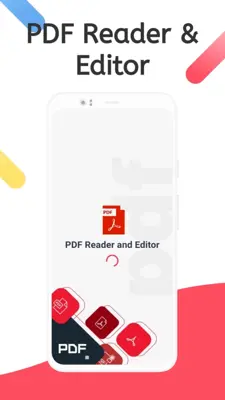 PDF Reader and Editor android App screenshot 0